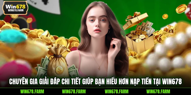 Chuyên gia giải đáp chi tiết giúp bạn hiểu hơn nạp tiền tại WIN678